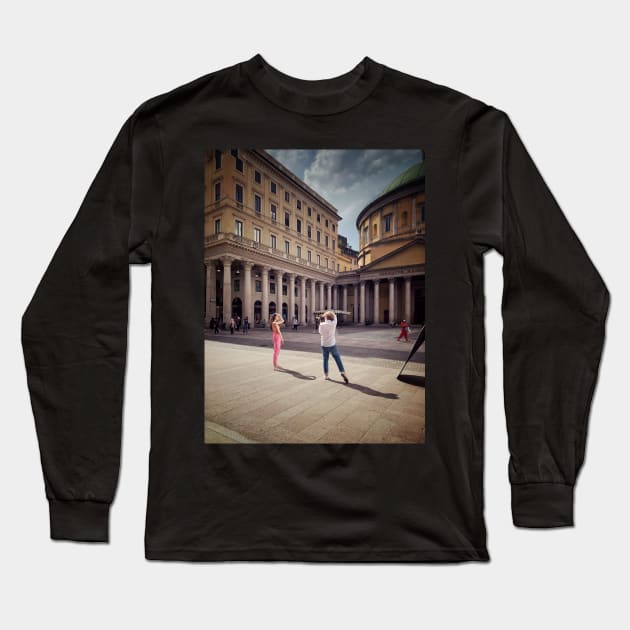 Strike the Pose Long Sleeve T-Shirt by eleonoraingrid